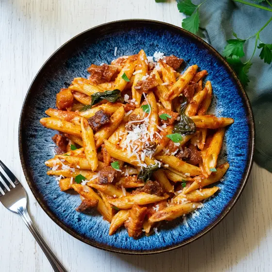 Penne all'amatriciana